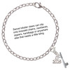 Silver Plated Baseball Bat and Ball - Silver Plated Clip on Charm with Mini Year 2025 Jewelry Ideas and Examples