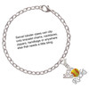 Silver Plated Enamel Softball ''Rocks'' - Silver Plated Clip on Charm with Mini Year 2025 Jewelry Ideas and Examples
