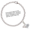 Silver Plated Emoticon :- ) - Winking - Silver Plated Clip on Charm with Mini Year 2025 Jewelry Ideas and Examples