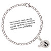 Silver Plated Disc Initial - d - Silver Plated Clip on Charm with Mini Year 2025 Jewelry Ideas and Examples