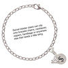 Silver Plated Disc - Symbol - Dollar Sign - $ - Silver Plated Clip on Charm with Mini Year 2025 Jewelry Ideas and Examples