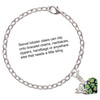 Silver Plated Lime Green Cheetah Print Heart - Silver Plated Clip on Charm with Mini Year 2025 Jewelry Ideas and Examples