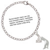 Buddha Hand (Charity & Compassion) - Silver Plated Clip on Charm with Mini Year 2025 Jewelry Ideas and Examples