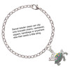 Enamel Side Turtle - Silver Plated Clip on Charm with Mini Year 2025 Jewelry Ideas and Examples