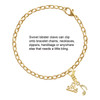 Gold-tone Mini Eighth Note - Gold-tone Plated Clip on Charm with Mini Year 2025 Jewelry Ideas and Examples