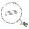 Two-tone Dragon with Crystals - Silver Plated Clip on Charm with Mini Year 2025 Jewelry Ideas and Examples