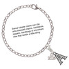 Black Nickeltone Crystal Initial - A - Beaded Border - Silver Plated Clip on Charm with Mini Year 2025 Jewelry Ideas and Examples