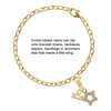 Gold-tone AB Crystal Lucky Star - Gold-tone Plated Clip on Charm with Mini Year 2025 Jewelry Ideas and Examples
