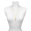 Rose Gold-tone Crystal Initial - Y - Gold-tone Plated Clip on Charm with Mini Year 2025