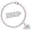 Lacrosse Sticks on Open Heart - Silver Plated Clip on Charm with Mini Year 2025 Jewelry Ideas and Examples