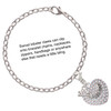 Silver Plated Nurses Rock on AB Crystal Heart - Silver Plated Clip on Charm with Mini Year 2025 Jewelry Ideas and Examples