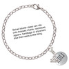 Silver Plated Half Marathon Roman Numeral - Silver Plated Clip on Charm with Mini Year 2025 Jewelry Ideas and Examples
