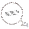 Silver Plated Small Gelato Script Initial - Y - Silver Plated Clip on Charm with Mini Year 2025 Jewelry Ideas and Examples