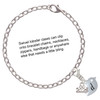 Silver Plated Little Bird Initial - D - Silver Plated Clip on Charm with Mini Year 2025 Jewelry Ideas and Examples