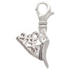 Silver Plated Cowboy Hat - Silver Plated Clip on Charm with Mini Year 2025: Year to Remember Jewelry Gift - Celebrations