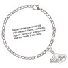 Silver Plated Small Niece Heart - Silver Plated Clip on Charm with Mini Year 2025 Jewelry Ideas and Examples