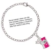 Silver Plated Pink Camera - Silver Plated Clip on Charm with Mini Year 2025 Jewelry Ideas and Examples