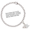 Silver Plated 5K - Silver Plated Clip on Charm with Mini Year 2025 Jewelry Ideas and Examples