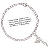 Silver Plated Small Cutie Pie Script - Silver Plated Clip on Charm with Mini Year 2025 Jewelry Ideas and Examples