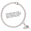 Silver Plated Small Golf Ball on Tee - Silver Plated Clip on Charm with Mini Year 2025 Jewelry Ideas and Examples