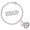 Keep Calm Mom is Here - Silver Plated Clip on Charm with Mini Year 2025 Jewelry Ideas and Examples