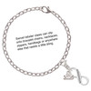 Silver Plated Godmother Infinity Sign - Silver Plated Clip on Charm with Mini Year 2025 Jewelry Ideas and Examples
