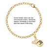 Gold-tone Small I Love You to the Moon - Gold-tone Plated Clip on Charm with Mini Year 2025 Jewelry Ideas and Examples