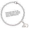 Silver Plated Small Crescent Moon - Silver Plated Clip on Charm with Mini Year 2025 Jewelry Ideas and Examples