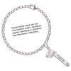 Believe Faith Prayer Hope Bar - Silver Plated Clip on Charm with Mini Year 2025 Jewelry Ideas and Examples