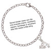 Silver Plated Mini Hamsa Hand - Silver Plated Clip on Charm with Mini Year 2025 Jewelry Ideas and Examples