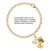 Gold-tone 3-D Lion - Gold-tone Plated Clip on Charm with Mini Year 2025 Jewelry Ideas and Examples