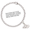 Silver Plated Mini Handcuffs - Silver Plated Clip on Charm with Mini Year 2025 Jewelry Ideas and Examples