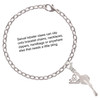 Silver Plated 3-D Graduation Hat - Silver Plated Clip on Charm with Mini Year 2025 Jewelry Ideas and Examples