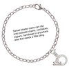Silver Plated Grandmother Eternity Ring - Silver Plated Clip on Charm with Mini Year 2025 Jewelry Ideas and Examples