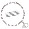 Silver Plated Abuela Eternity Ring - Silver Plated Clip on Charm with Mini Year 2025 Jewelry Ideas and Examples