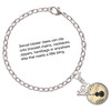 Silver Plated Domed Music - Cello - Silver Plated Clip on Charm with Mini Year 2025 Jewelry Ideas and Examples