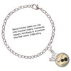 Silver Plated Domed Music - Violin - Silver Plated Clip on Charm with Mini Year 2025 Jewelry Ideas and Examples