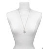 Silver Plated Domed Black CMT - Silver Plated Clip on Charm with Mini Year 2025