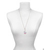 Silver Plated Domed Multi Color DO - Silver Plated Clip on Charm with Mini Year 2025