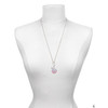 Silver Plated Domed Multi Color DSN - Silver Plated Clip on Charm with Mini Year 2025