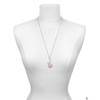 Silver Plated Domed Multi Color PTA - Silver Plated Clip on Charm with Mini Year 2025