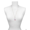 Silver Plated Domed Multi Color RT - Silver Plated Clip on Charm with Mini Year 2025