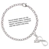 Silver Plated Dance Infinity Sign - Silver Plated Clip on Charm with Mini Year 2025 Jewelry Ideas and Examples
