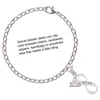 Silver Plated Matthew 5:8 Infinity Sign - Silver Plated Clip on Charm with Mini Year 2025 Jewelry Ideas and Examples
