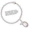 Silver Plated Small Grey Imitation Pearl - Silver Plated Clip on Charm with Mini Year 2025 Jewelry Ideas and Examples