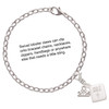 Silver Plated Holy Bible - Silver Plated Clip on Charm with Mini Year 2025 Jewelry Ideas and Examples