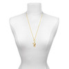 Gold-tone Paw Prints Infinity - Gold-tone Plated Clip on Charm with Mini Year 2025