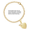 Gold-tone Heart Locket - Gold-tone Plated Clip on Charm with Mini Year 2025 Jewelry Ideas and Examples