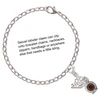 Silver Plated 3-D Brown & AB Crystal Owl - Silver Plated Clip on Charm with Mini Year 2025 Jewelry Ideas and Examples