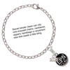 Silver Plated Nurse Caduceus Seal - LPN - Silver Plated Clip on Charm with Mini Year 2025 Jewelry Ideas and Examples